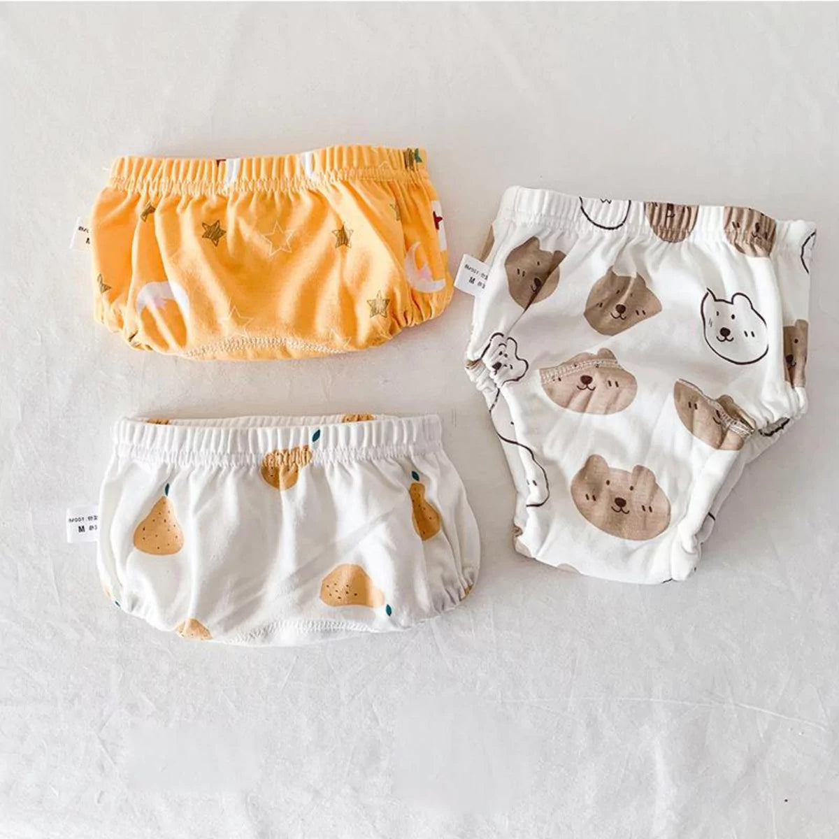 Kit 3 Fraldas Reutilizáveis Unissex – Desfralde 2x mais Rápido