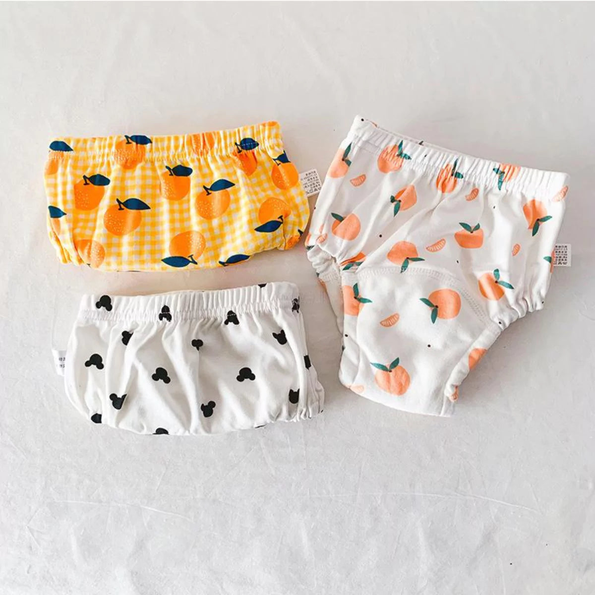 Kit 3 Fraldas Reutilizáveis Unissex – Desfralde 2x mais Rápido